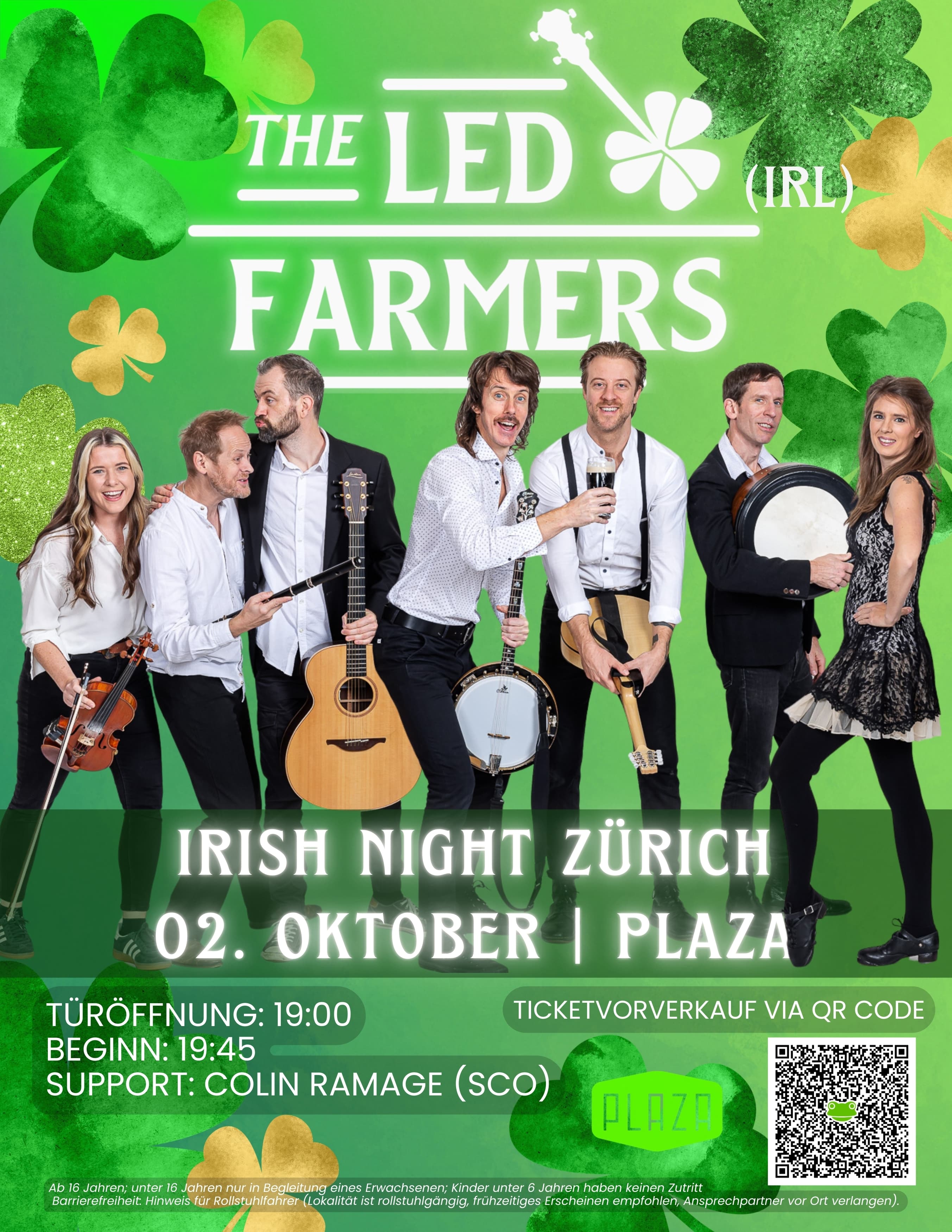 Irish Night Zürich feat. The Led Farmers (IRL)